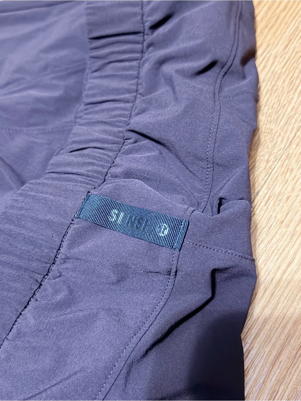 Lululemon Women’s Espresso Drawstring Performance Pants collab with SLNSH